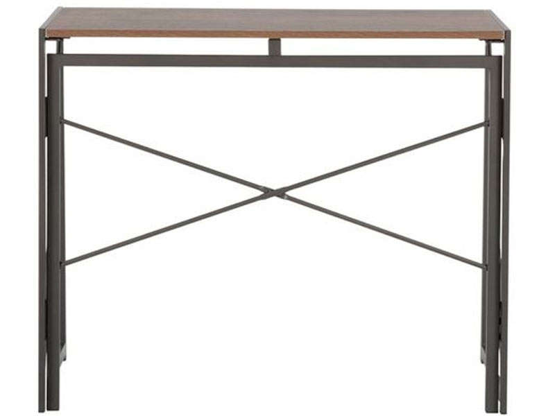 SkyBright Folding Desk No Assembly Required Office Desk Work Desk