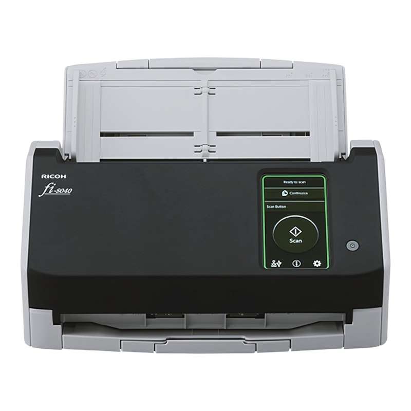 Ricoh fi-8040 ADF + Manual feed scanner 600 x 600 DPI A4 Black Grey