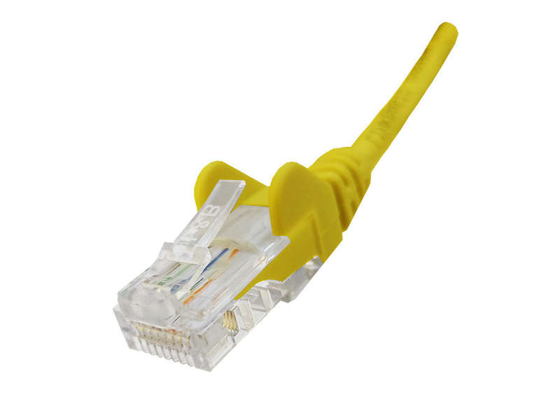 Linkbasic 1 Meter UTP Cat5e Patch Cable Yellow