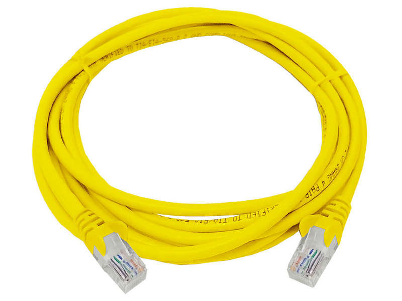 Linkbasic 3 Meter UTP Cat5e Patch Cable Yellow