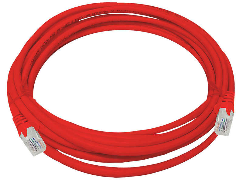 Linkbasic 5 Meter UTP Cat5e Patch Cable Red
