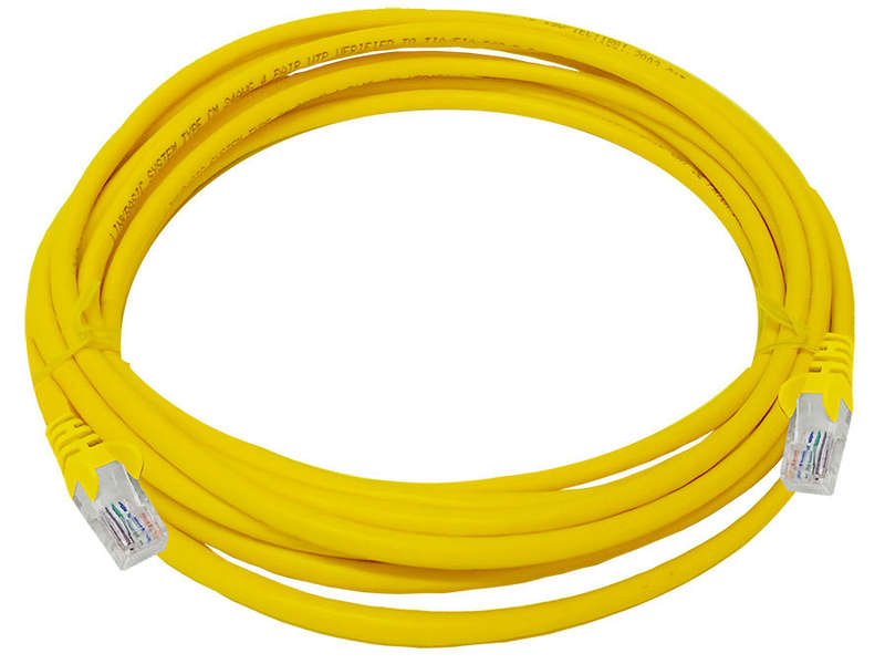 Linkbasic 5 Meter UTP Cat5e Patch Cable Yellow