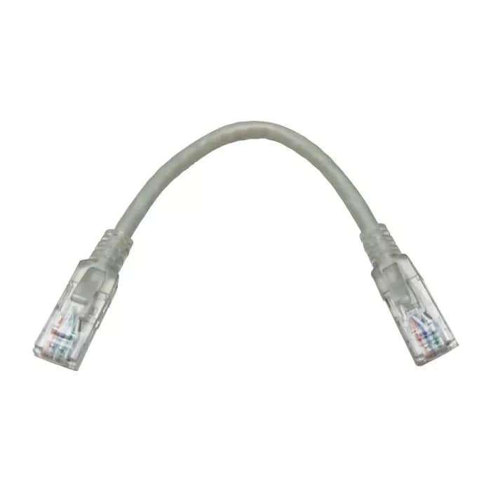 Linkbasic 22cm UTP Cat6 Flylead Grey
