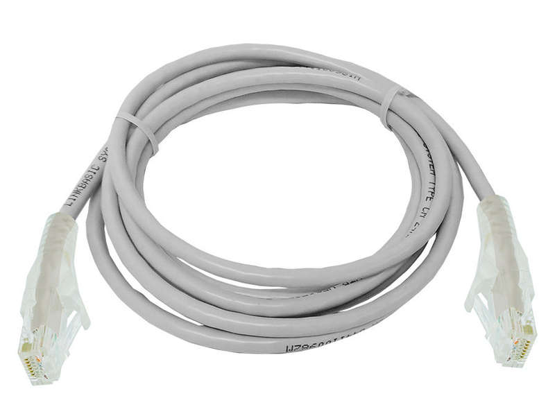 Linkbasic 2 Meter UTP Cat6a Patch Cable Grey