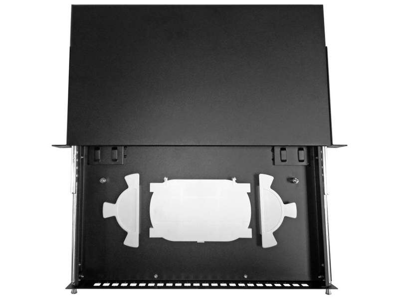 24 Port Fibre Sliding Patch Panel Blank