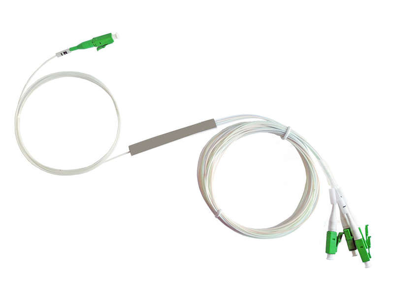 Fibre Splitter Blockless LC APC SM 1-4