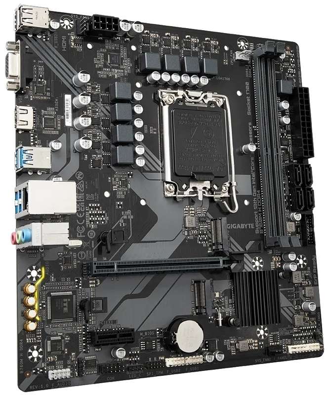 Gigabyte B760M H DDR4 Intel 12th / 13th Gen Socket LGA 1700 mATX Motherboard