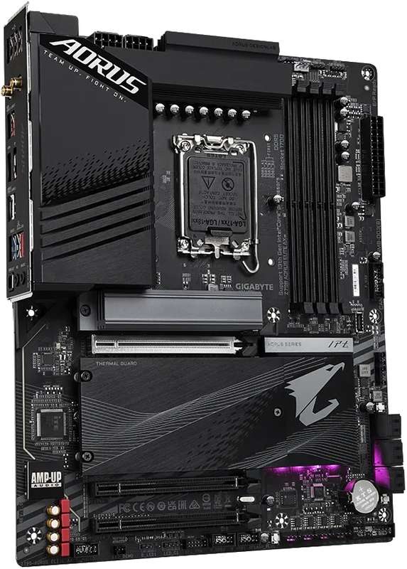 Gigabyte Z790 Aorus Elite AX Intel 12th / 13th Gen Socket LGA 1700 ATX Motherboard