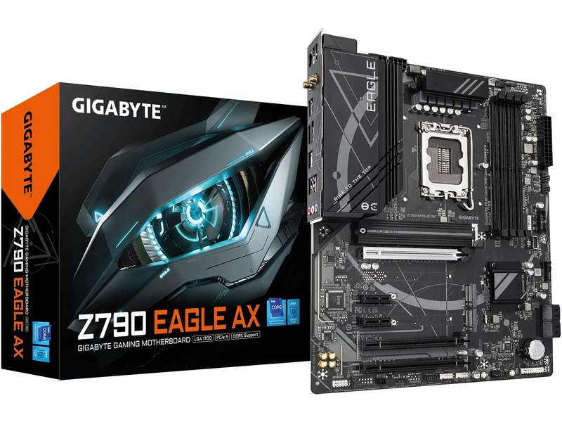 Gigabyte Intel Z790 Eagle AX Intel 12th / 13th / 14th Gen Socket LGA 1700 ATX