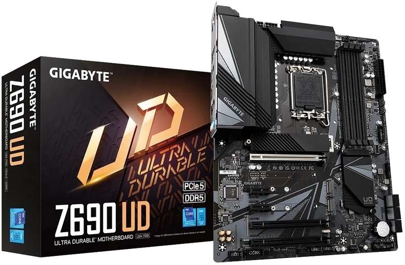 Gigabyte Intel Z790 UD Intel 12th / 13th Gen Socket LGA 1700 ATX Motherboard