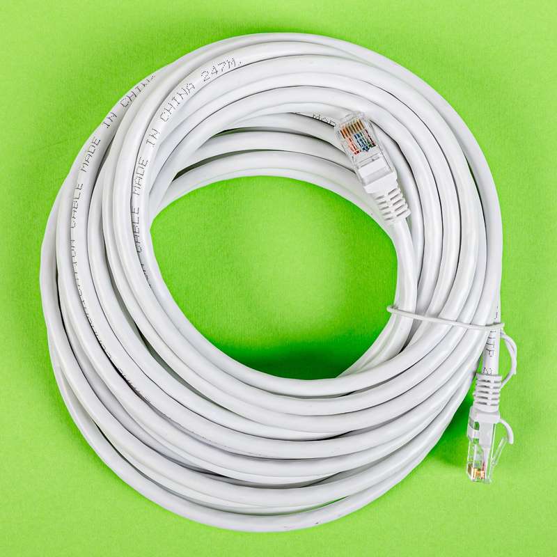 Gizzu Cat6 UTP Fly Lead Ethernet Network Cable 10m   White