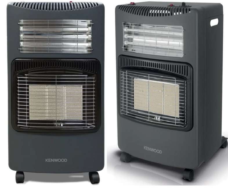 Kenwood 3 Panel Foldable Gas and Electric Heater