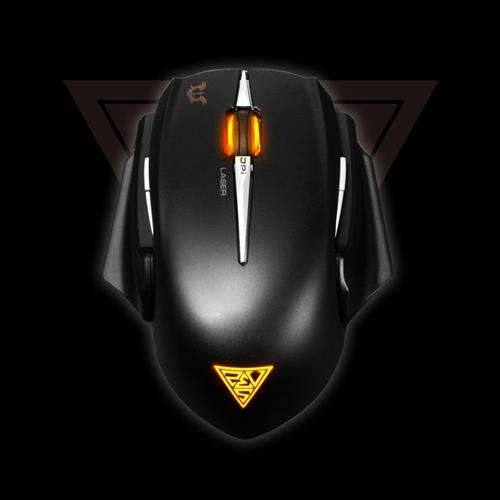 Gamdias Erebos GMS7510 Laser MOBA Gaming Mouse 3 Set Ambidextrous Adjustable Side PanelsWeight Sy...