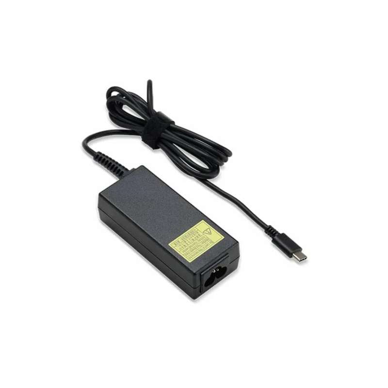 Acer 65w Power Adaptor Type-C Black with ZA Power Cord