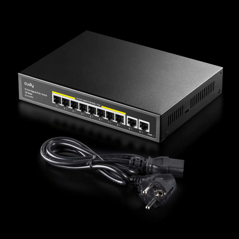 Cudy 8-Port Gigabit PoE+ Unmanaged Switch