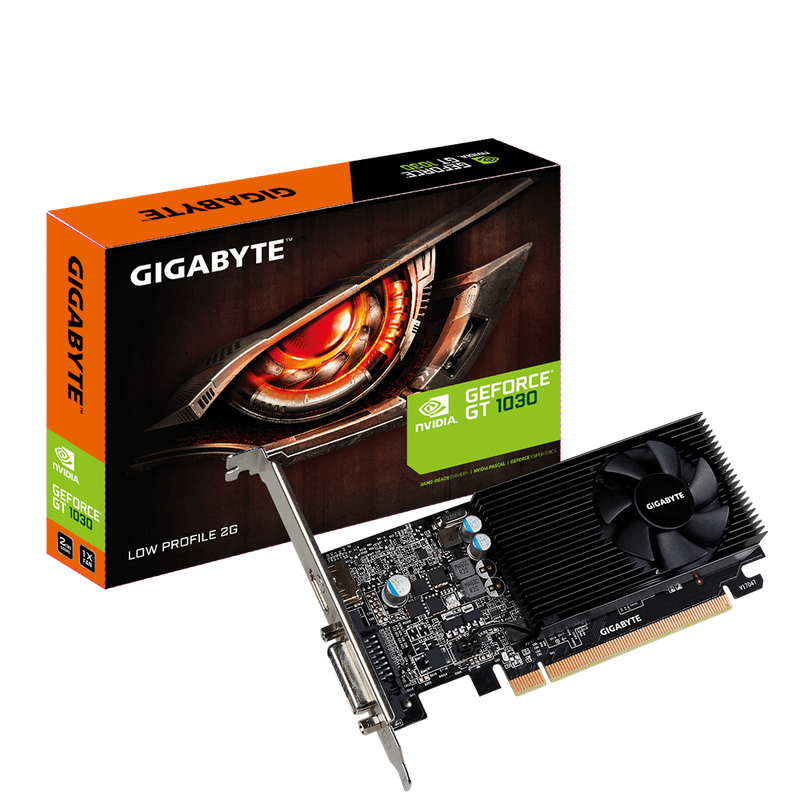 GIGABYTE nVidia GeForce GT 1030 2048 MB GDDR5 DVI-D/HDMI
