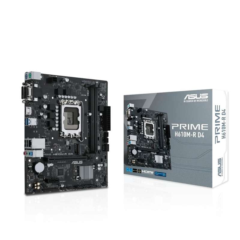 Asus Prime H610M-R D4-SI Motherboard