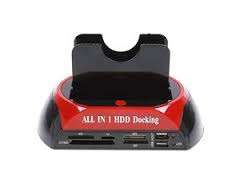 Hard Drive Docket with Card Reader HD-04