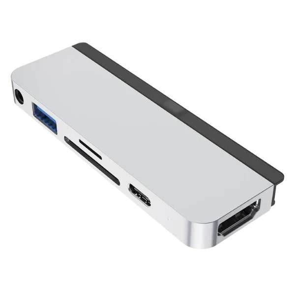 Hyper HyperDrive 6-in-1 USB-C Hub for iPad Pro/Air HD319B-SILVER