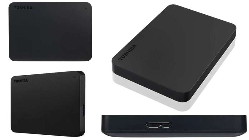 Toshiba 2TB Canvio Basics USB 3.0 Portable Hard Drive
