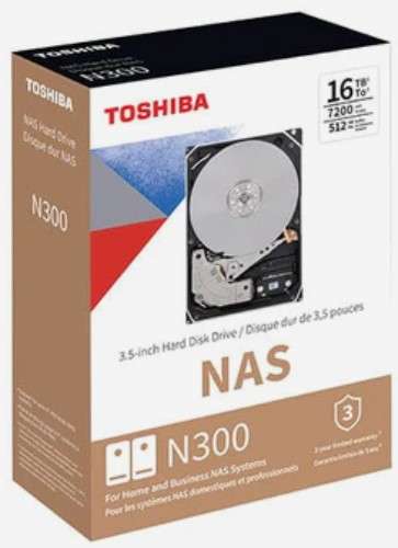Toshiba N300 3.5-inch 4TB Serial ATA NAS Hard Drive