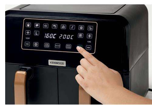 Kenwood Dual K Healthy Fry Airfryer Black