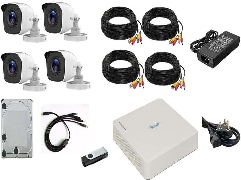 Hilook 16Ch 16x 2MP Bullet Cameras with 1TB SSD CCTV DIY