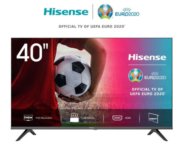 Hisense 40 inch Full HD LED TV with Digital Tuner