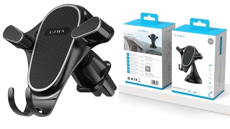 Ezra Universal Mobile Holder With Air Inlet Clip