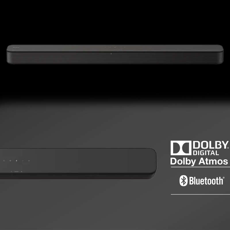 Sony HT-S100F 2ch Single Soundbar with Bluetooth technology