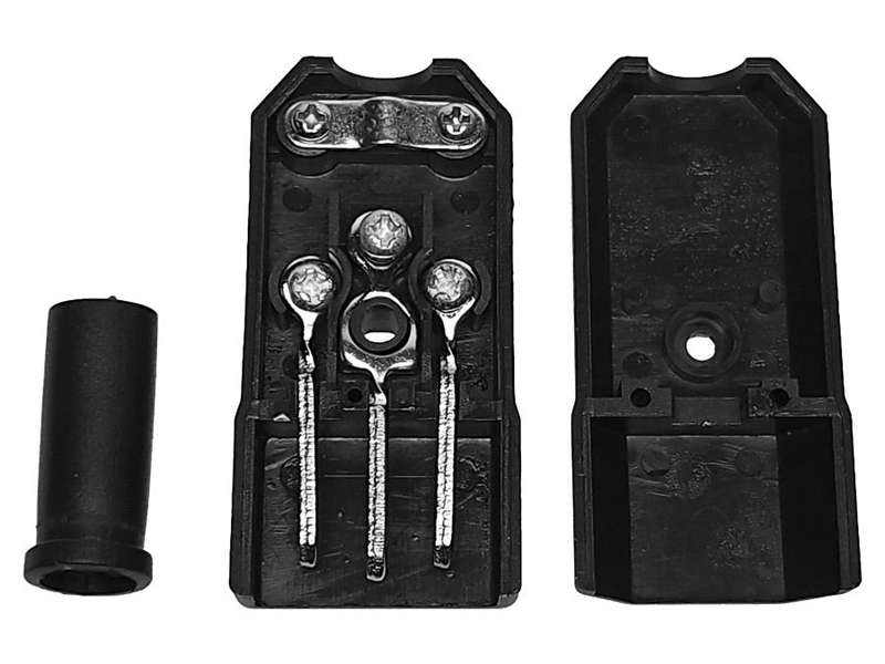 Male IEC 10A Connector