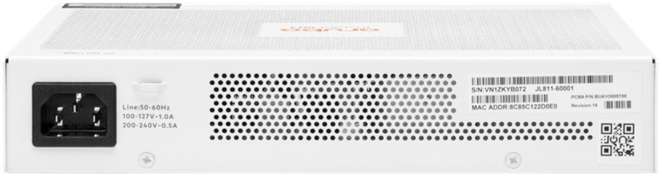 HP Aruba Instant On 1830 8x Gigabit 4p Class4 PoE 65W Switch