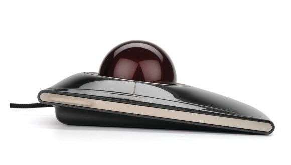 Kensington - Slimblade Wired Trackball - Black (Ambidextrous design for left or right-handed user...