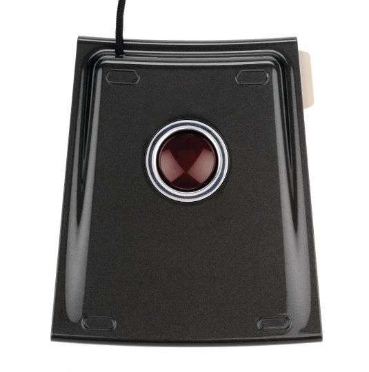 Kensington - Slimblade Wired Trackball - Black (Ambidextrous design for left or right-handed user...