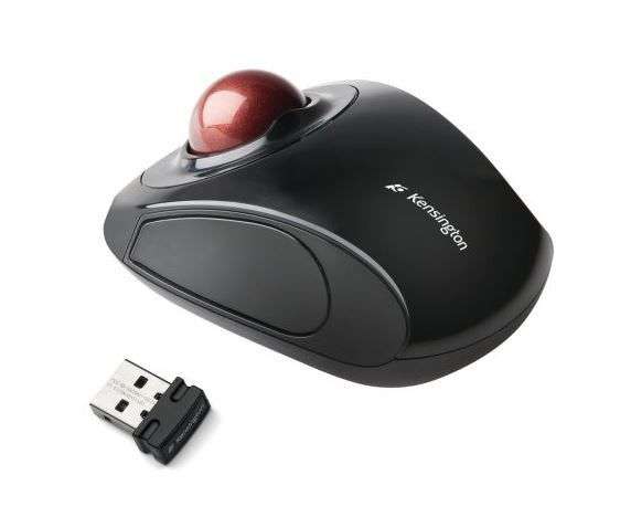 Kensington - Orbit Wireless Mobile Trackball - Black