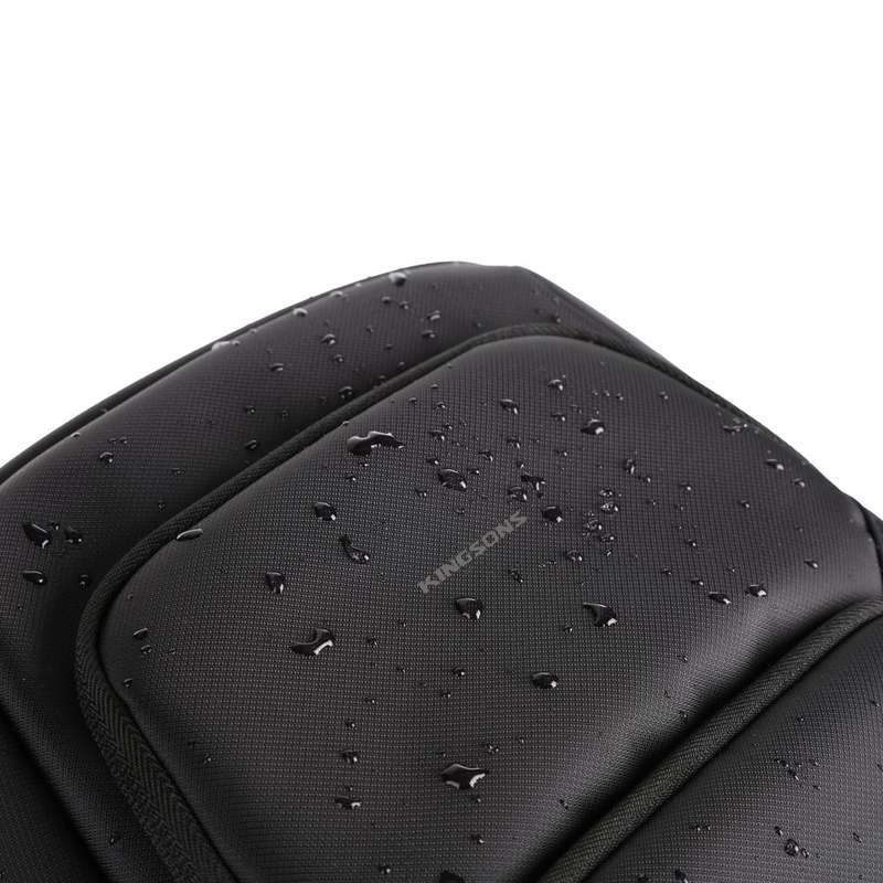 Kingsons Fusion Series 15.6 Laptop Backpack Black