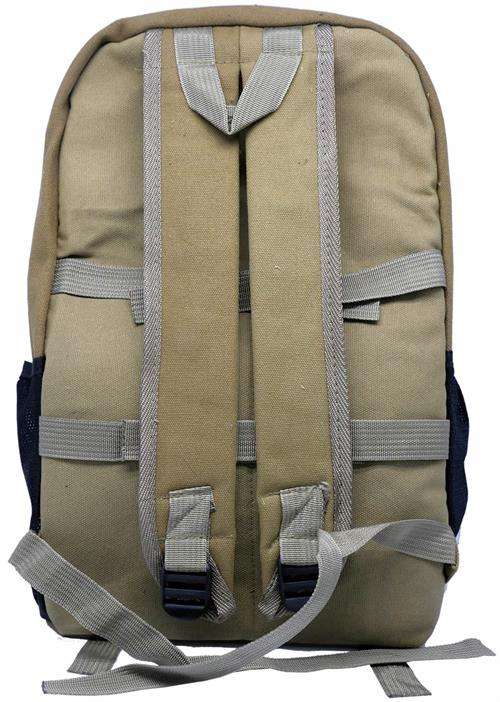 Macaroni Versitas Lightweight Canvas Multipurpose Backpack Brown