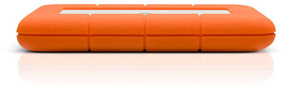 Seagate LaCie Rugged Mini series 2TB USB 3.0 External Hard Drive Orange/Silver