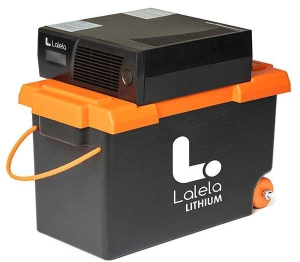 Lalela 615Wh Lithium Ion LiFePO4 Trolley Inverter Pure Sinewave - LAL-600W-50AH