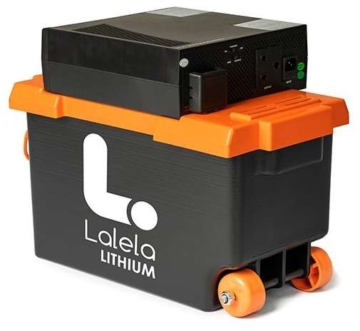 Lalela 615Wh Lithium Ion LiFePO4 Trolley Inverter Pure Sinewave - LAL-600W-50AH