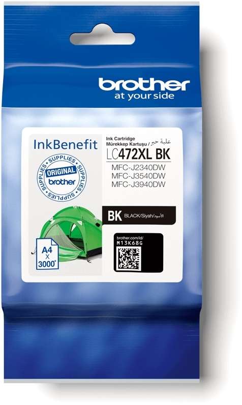 Brother LC472XLBK Black Ink cartridge