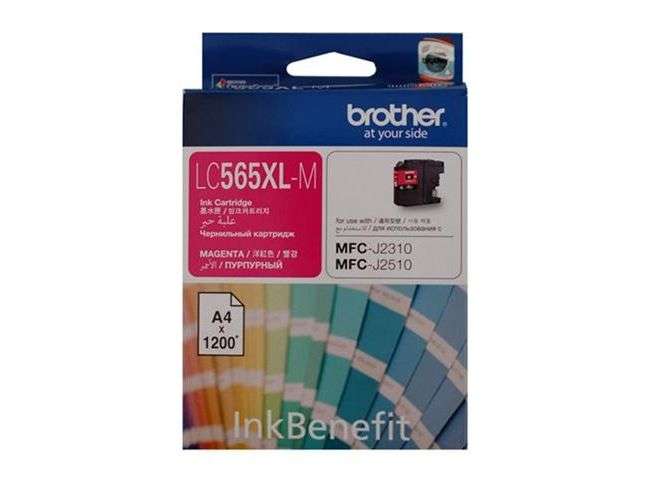 Brother Original High Yield Magenta Ink For MFCJ3520 / MFCJ3720 | LC565XLM