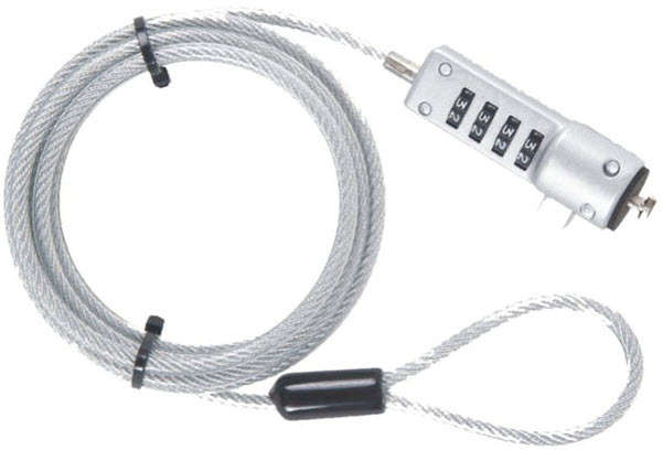 Mercer 4-Dial Notebook Cable Lock