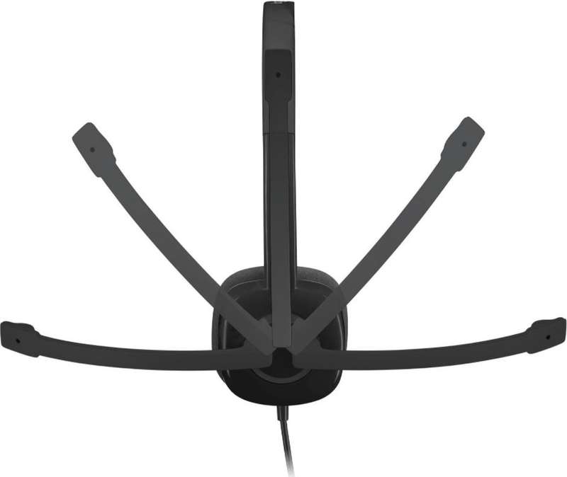 Logitech H151 stereo headset with single 3.5 mm jack