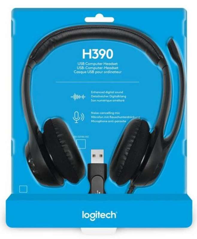Logitech H390 USB Computer Headset