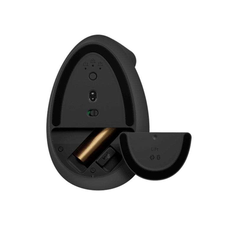 Logitech Lift Vertical Ergonomic Graphite Mouse