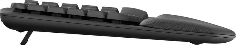 Logitech 920-012304 Wave Keys 96% Graphite Grey Wireless Ergonomic Keyboard
