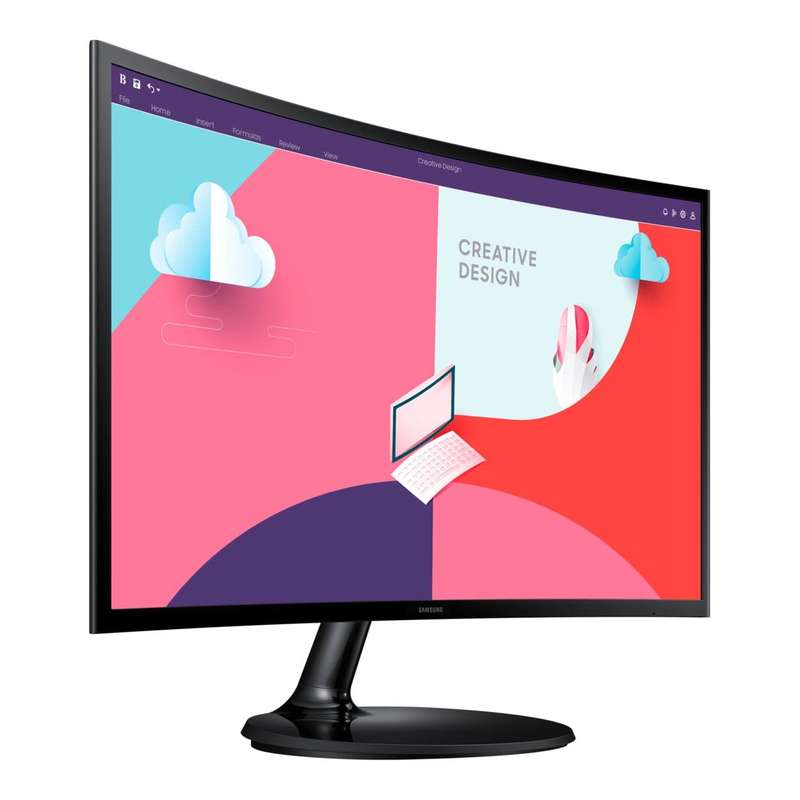 Samsung Essential S3 S36C 24-inch 1920 x 1080p FHD 16:9 75Hz 4ms LED VA Curved Monitor