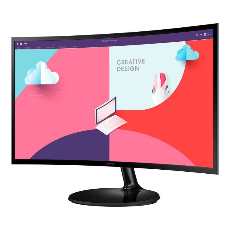 Samsung Essential S3 S36C 24-inch 1920 x 1080p FHD 16:9 75Hz 4ms LED VA Curved Monitor