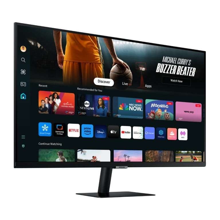 Samsung LS32DM702 32-inch 3840 x 2160p 4K UHD 16:9 4ms 60Hz LED VA Smart Monitor
